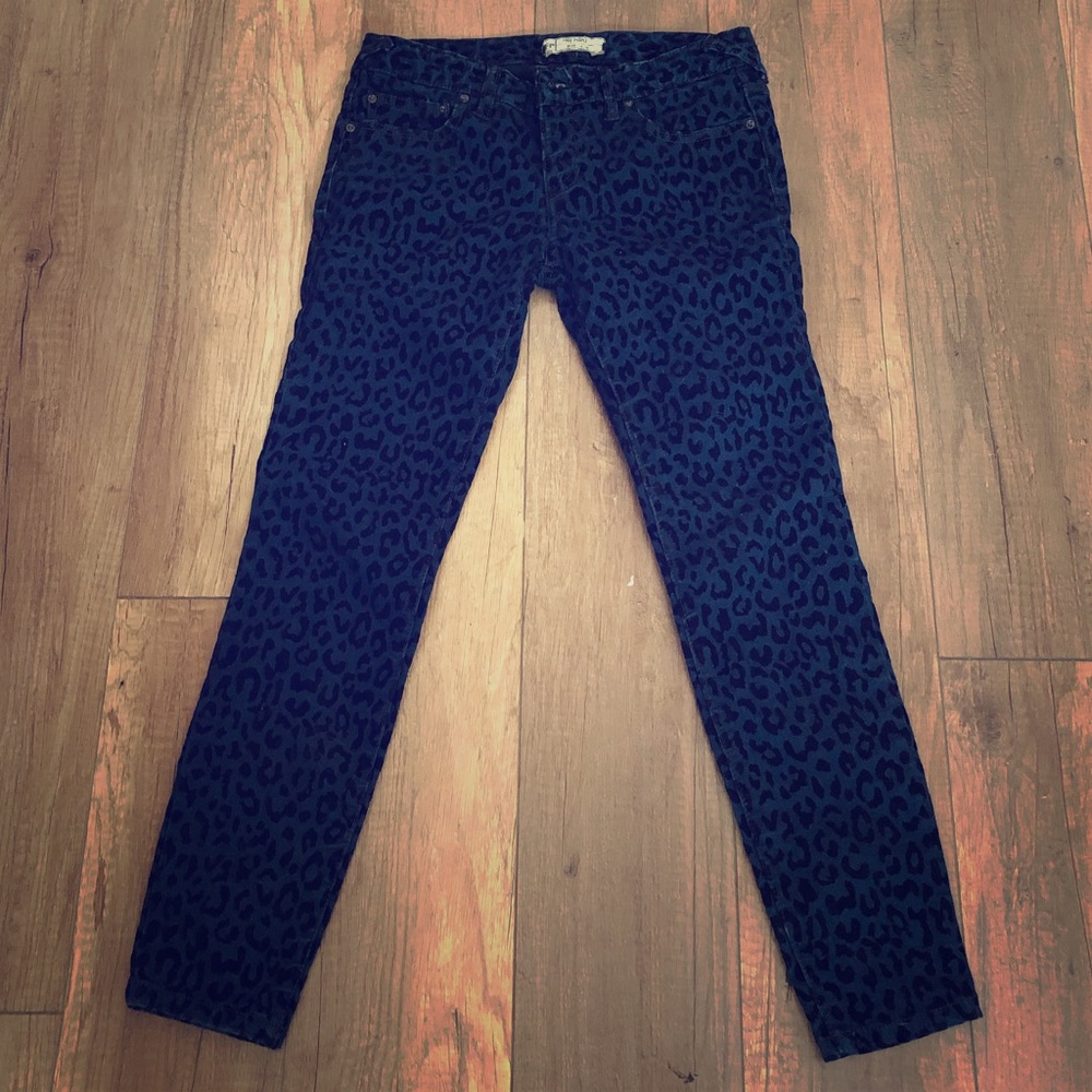 Free People leopard pants